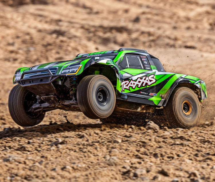 Traxxas Maxx Slash VXL-6s Short Course Truck Grön