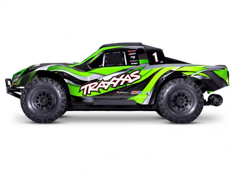 Traxxas Maxx Slash VXL-6s Short Course Truck Grön