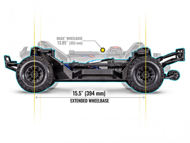 Traxxas Maxx Slash VXL-6s Short Course Truck RNR