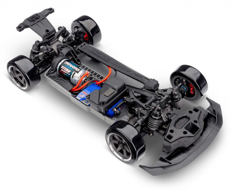 Traxxas 4-TEC Drift 2WD Mustang XL-5 Blå