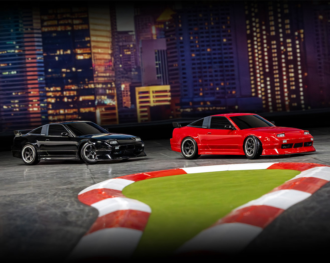 Traxxas 4-TEC Drift 2WD Nissan 240SX XL-5 TQi Svart