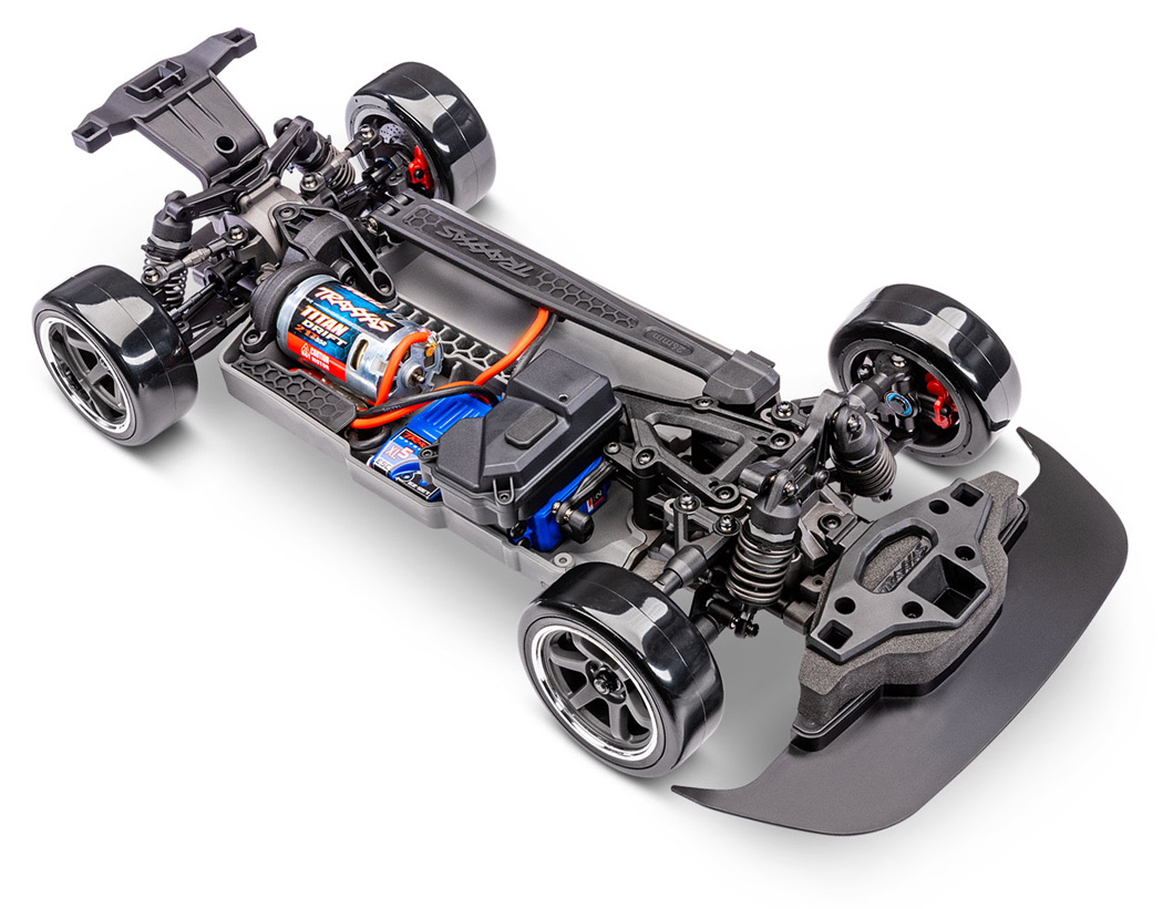 4-TEC Drift 2WD Nissan 240SX XL-5 TQi Röd