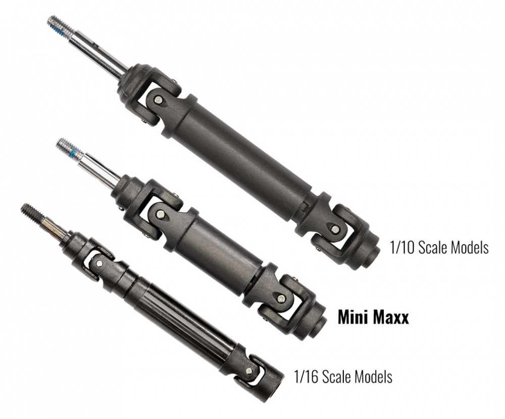 Traxxas Mini MAXX BL-2s Svart 