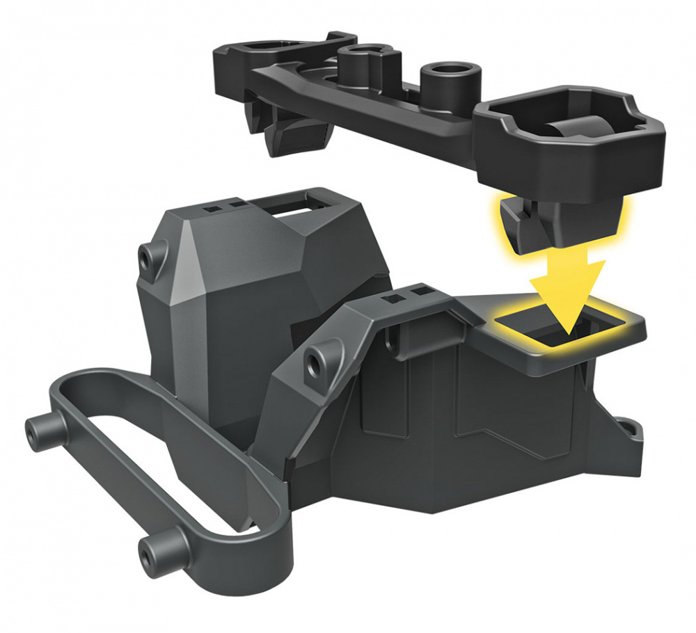 Traxxas Mini MAXX BL-2s Svart 