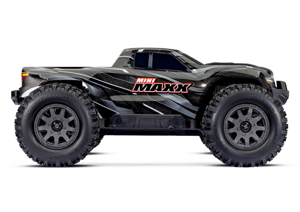 Traxxas Mini MAXX BL-2s Svart 