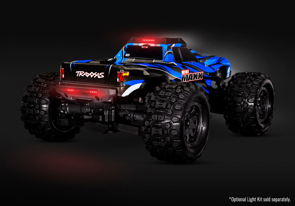 Traxxas Mini MAXX BL-2s Blå 