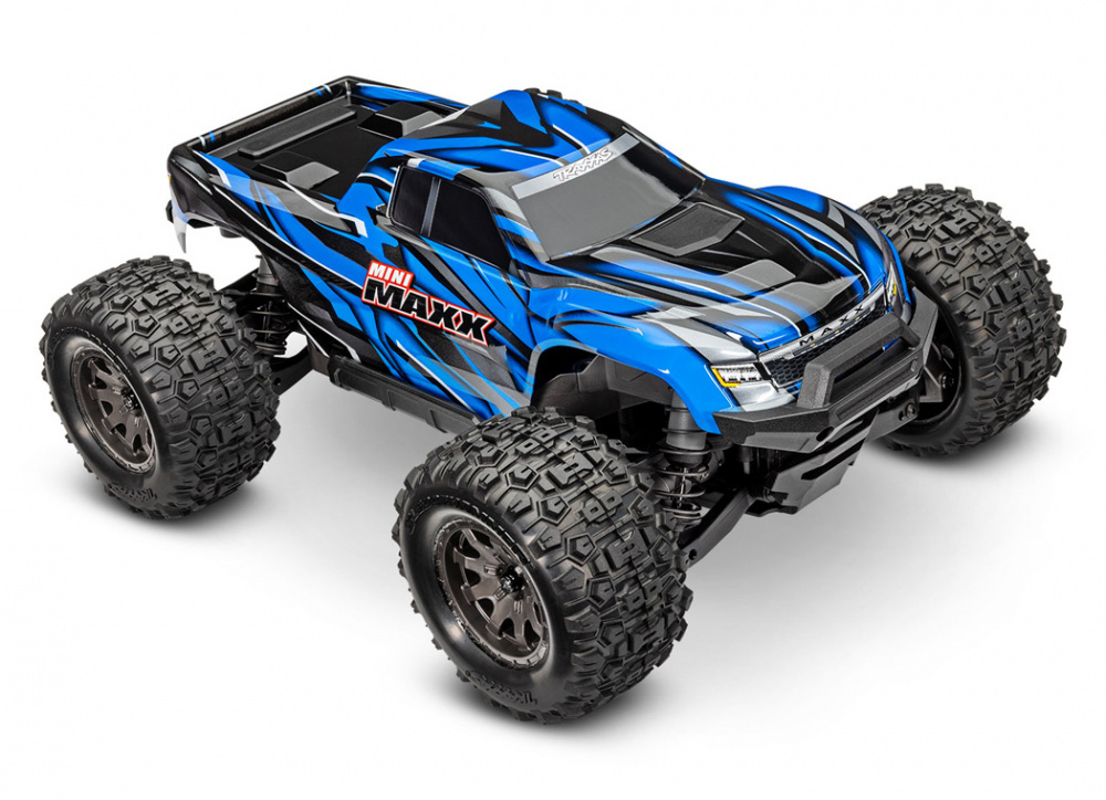 Traxxas Mini MAXX BL-2s Blå 