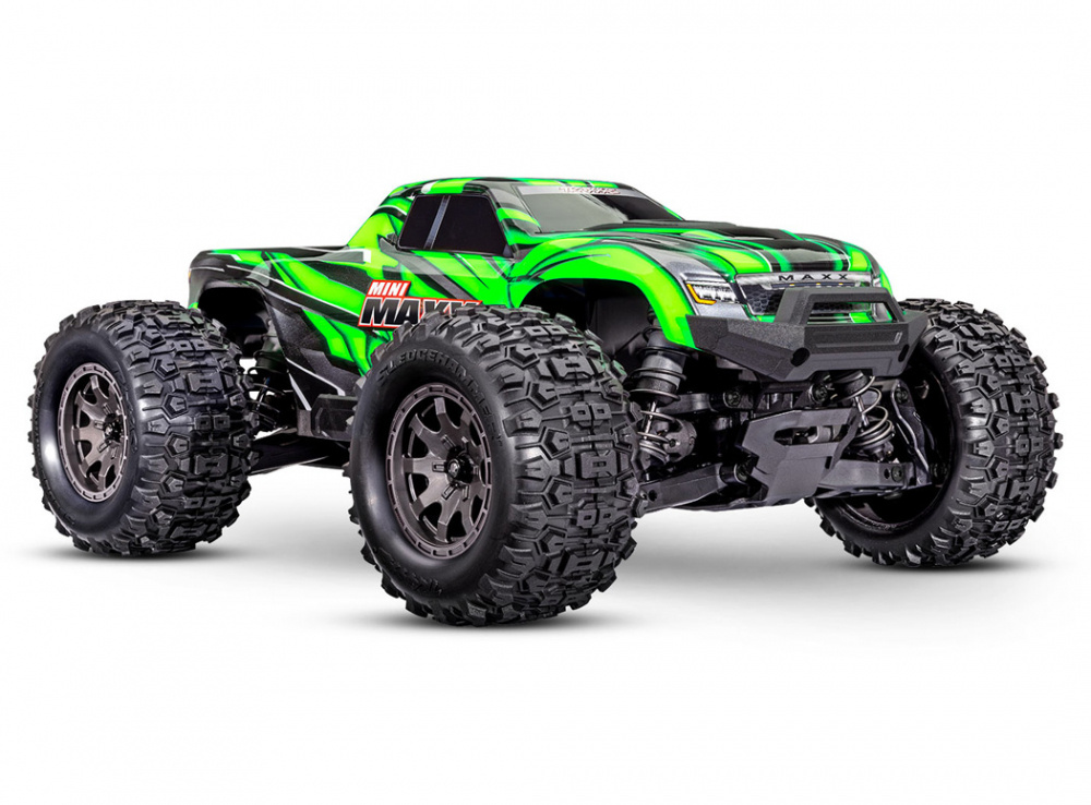 Traxxas Mini MAXX BL-2s Grön