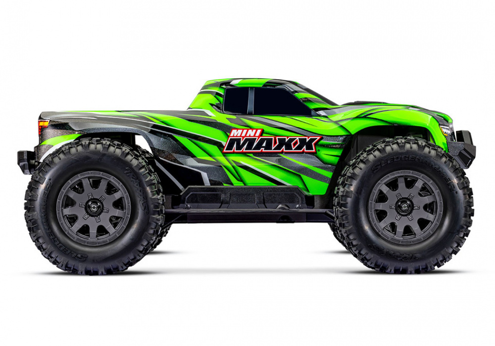 Traxxas Mini MAXX BL-2s Grön