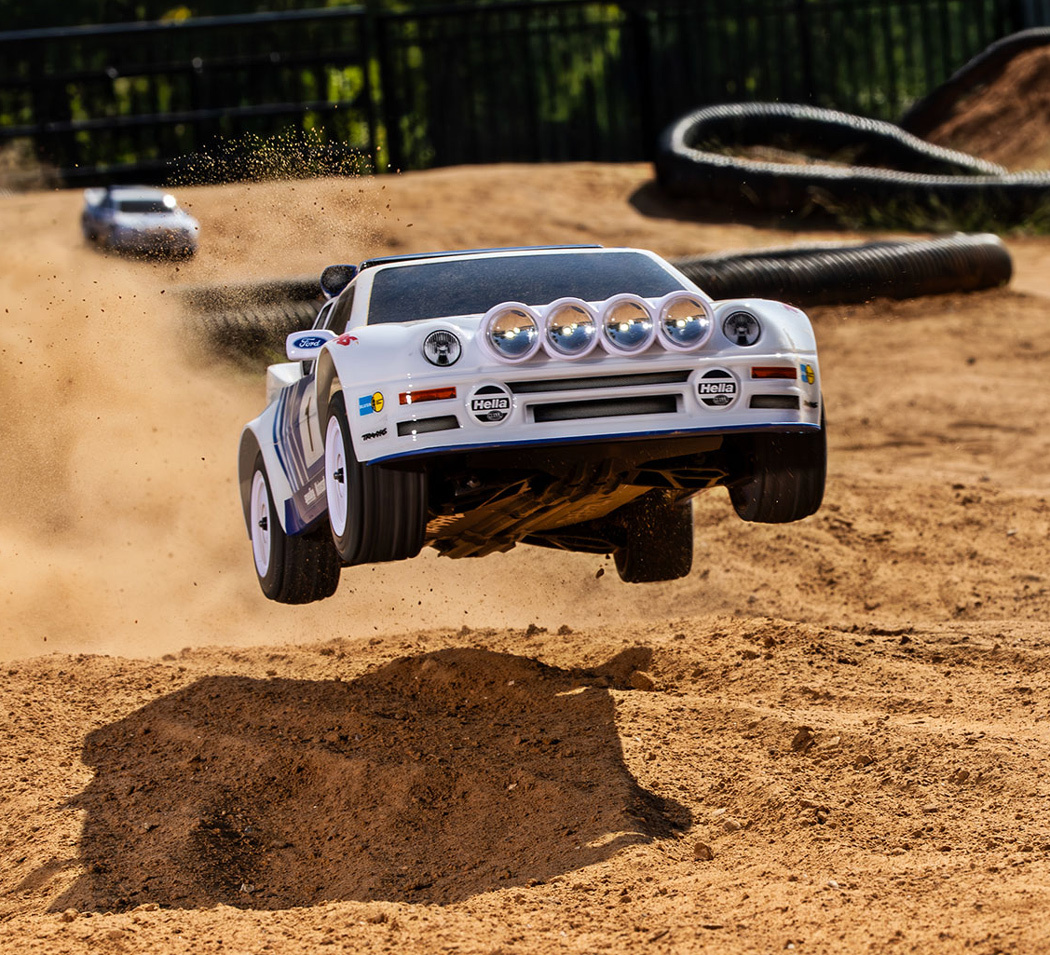 Traxxas Mini Rally VXL-3s Ford RS200 RTR TQi - USB-C Laddare / 2s LiPo