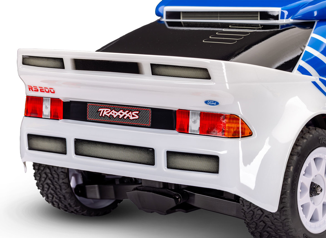 Traxxas Mini Rally VXL-3s Ford RS200 RTR TQi - USB-C Laddare / 2s LiPo