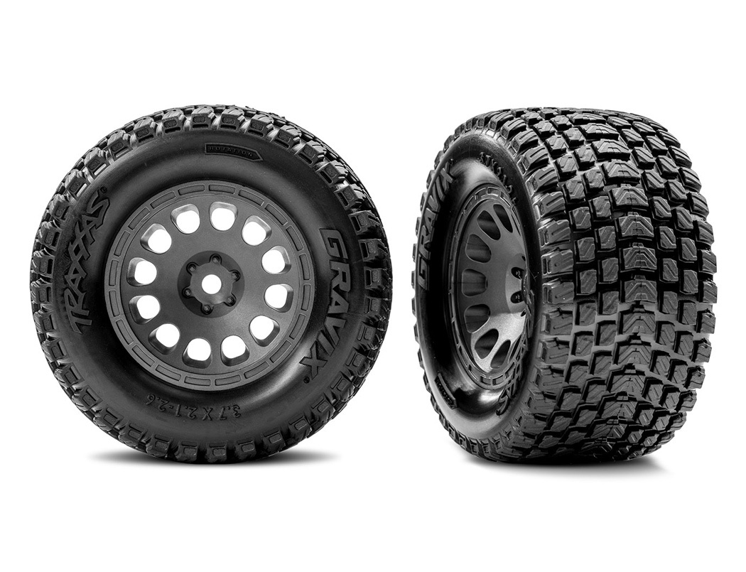 Traxxas Mini XRT RTR TQi VXL-3s Orange - USB-C Laddare / 2s LiPo