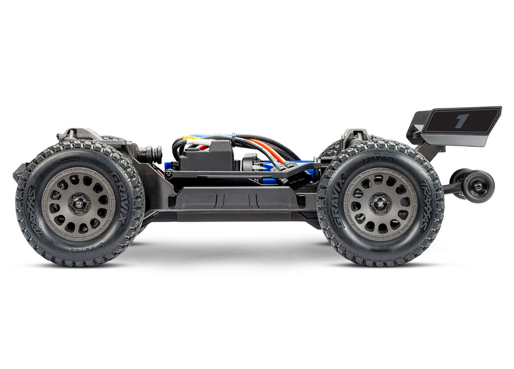 Traxxas Mini XRT RTR TQi VXL-3s Orange - USB-C Laddare / 2s LiPo