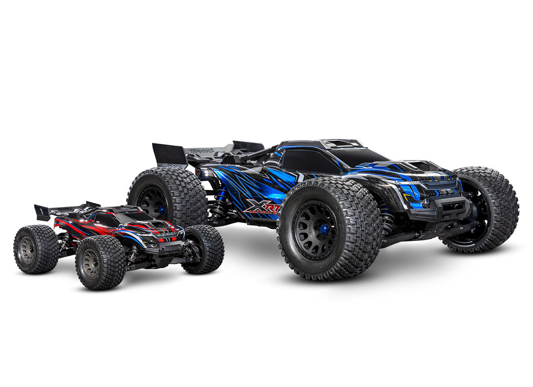 Traxxas Mini XRT RTR TQi VXL-3s Orange - USB-C Laddare / 2s LiPo