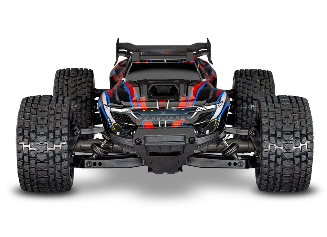 Traxxas Mini XRT RTR TQi VXL-3s Röd - USB-C Laddare / 2s LiPo
