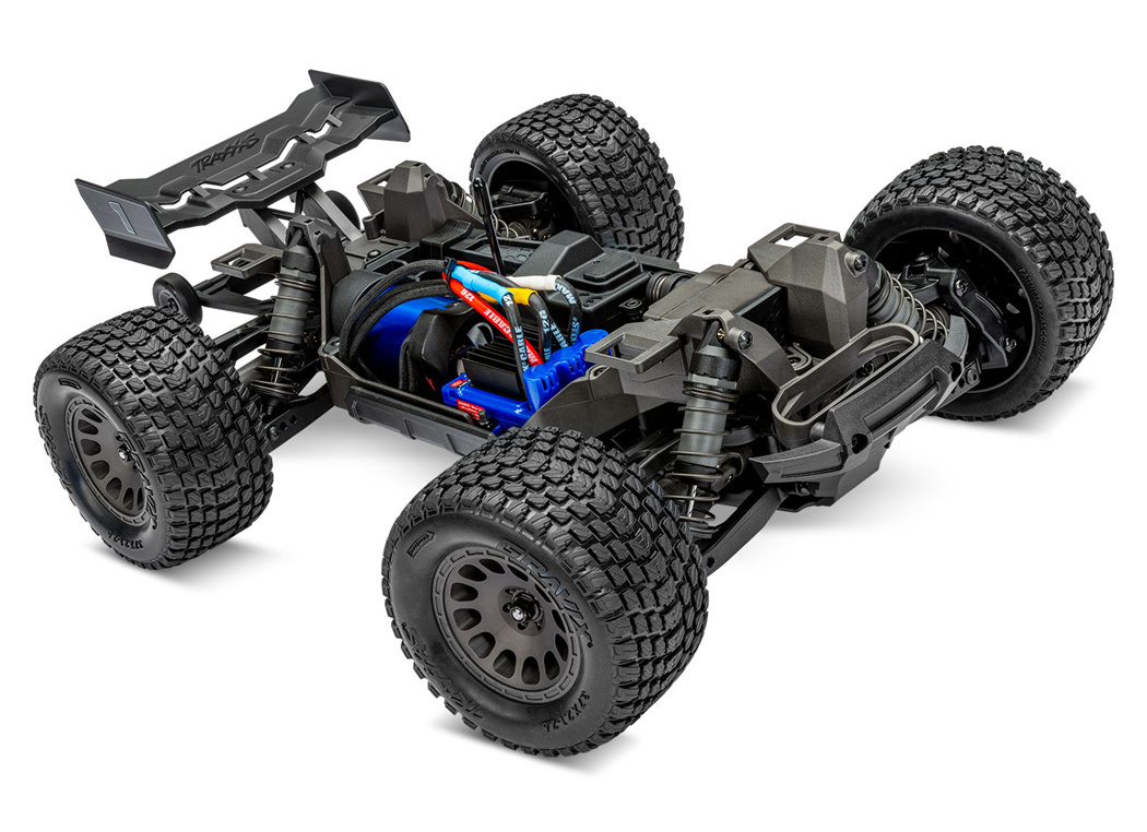 Traxxas Mini XRT RTR TQi VXL-3s Röd - USB-C Laddare / 2s LiPo