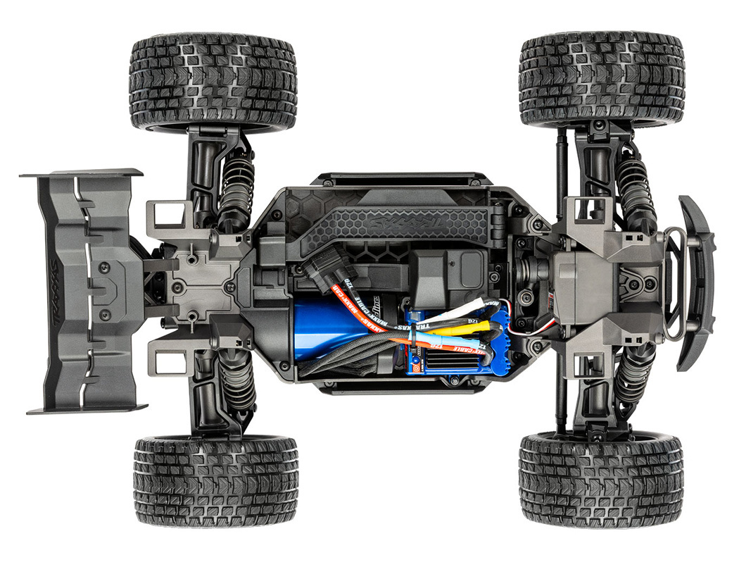 Traxxas Mini XRT RTR TQi VXL-3s Röd - USB-C Laddare / 2s LiPo