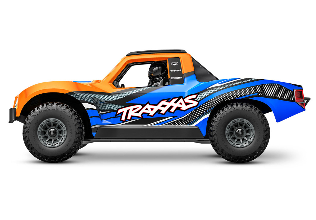 Traxxas Mini Slash 4x4 RTR TQ BL-2s Orange - USB-C Laddare / 2s LiPo