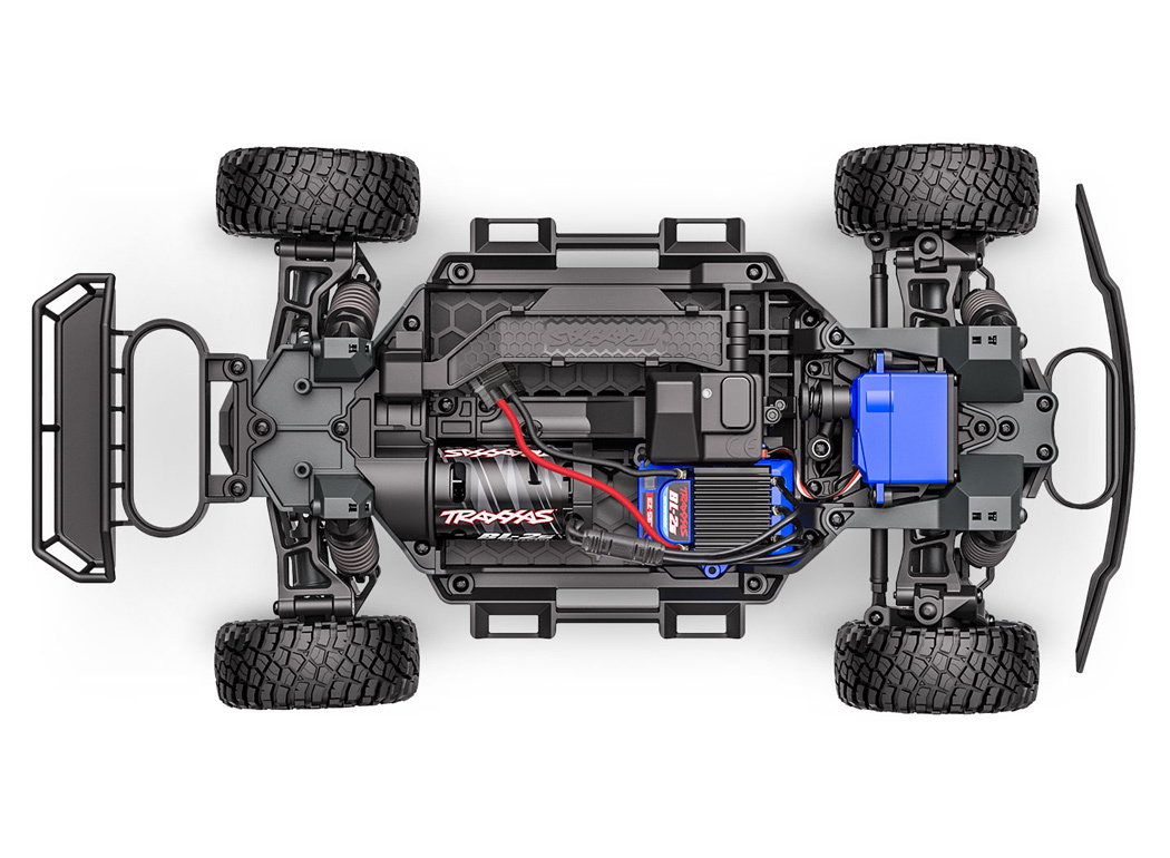 Traxxas Mini Slash 4x4 RTR TQ BL-2s Rosa - USB-C Laddare / 2s LiPo