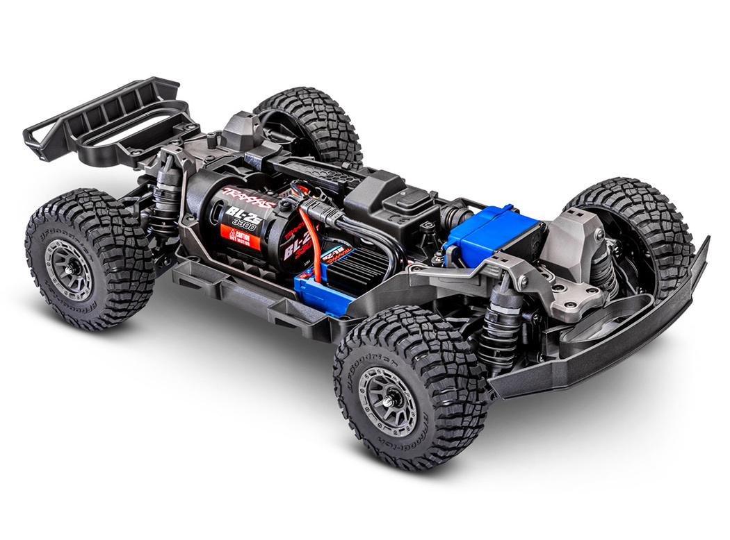 Traxxas Mini Slash 4x4 RTR TQ BL-2s Gul - USB-C Laddare / 2s LiPo