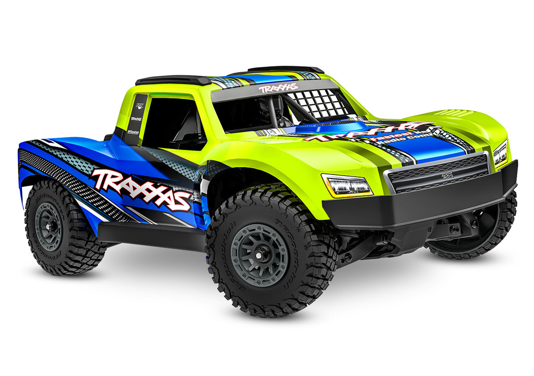 Traxxas Mini Slash 4x4 RTR TQ BL-2s Gul - USB-C Laddare / 2s LiPo