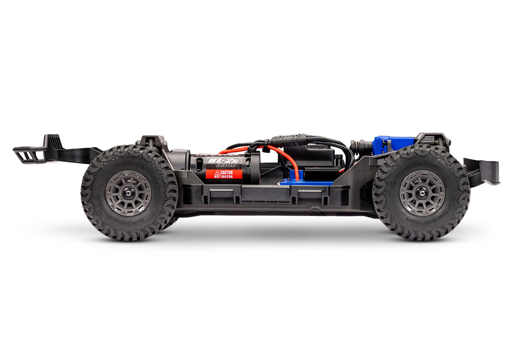 Traxxas Mini Slash 4x4 RTR TQ BL-2s Gul - USB-C Laddare / 2s LiPo