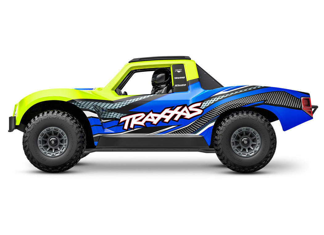 Traxxas Mini Slash 4x4 RTR TQ BL-2s Gul - USB-C Laddare / 2s LiPo