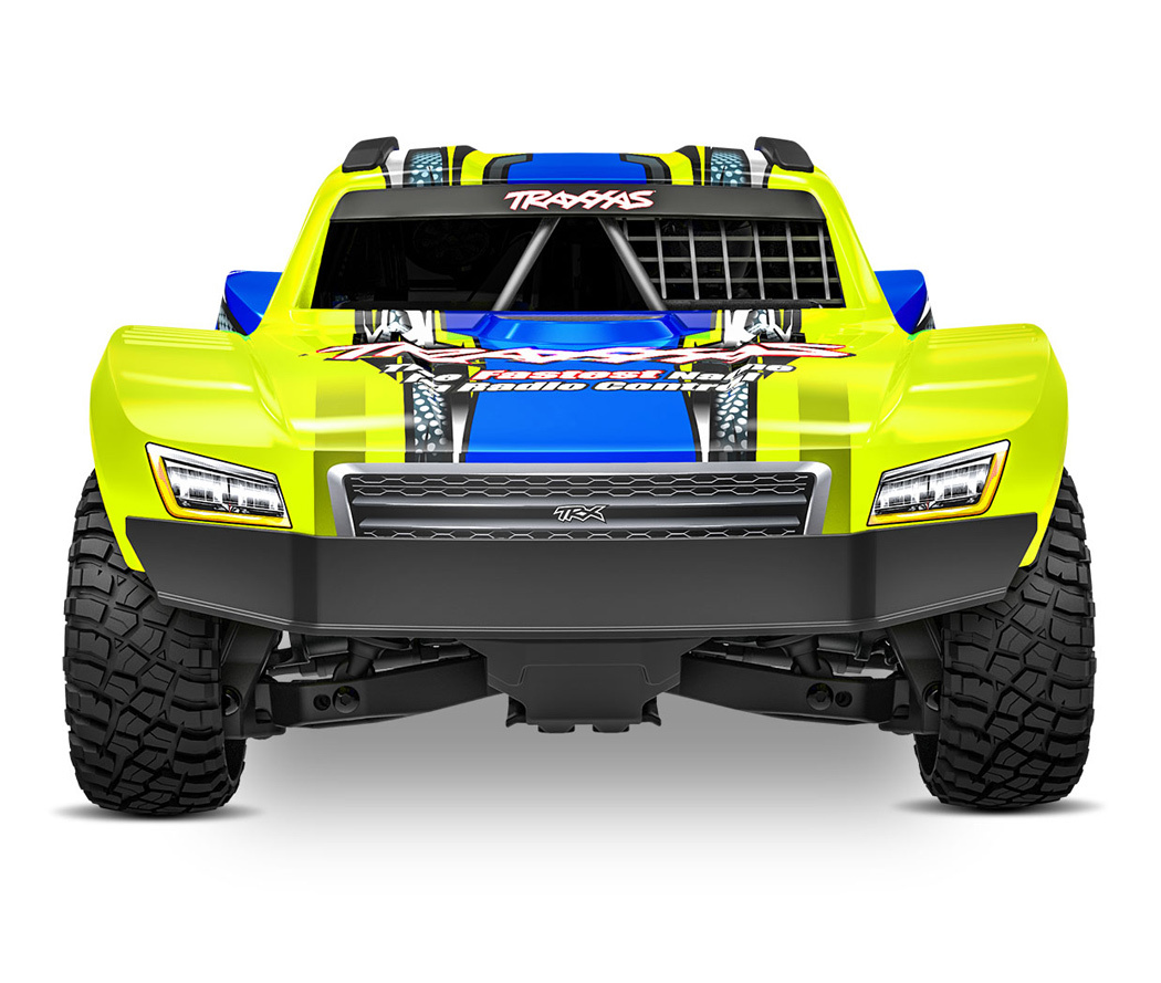 Traxxas Mini Slash 4x4 RTR TQ BL-2s Gul - USB-C Laddare / 2s LiPo