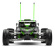 Traxxas Funco Pro Scale Sand Car 8S 2WD Grön Traxxas Funco Pro Scale Sand Car 8S 2WD Grön