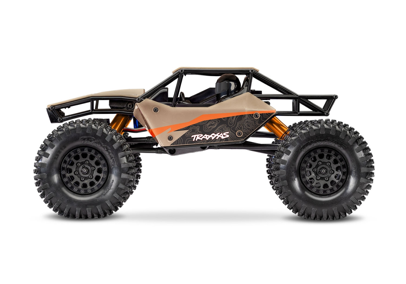 Traxxas TXC-4M 1/18 Extreme Crawler Tan RTR - 3S LiPo/USB Laddare