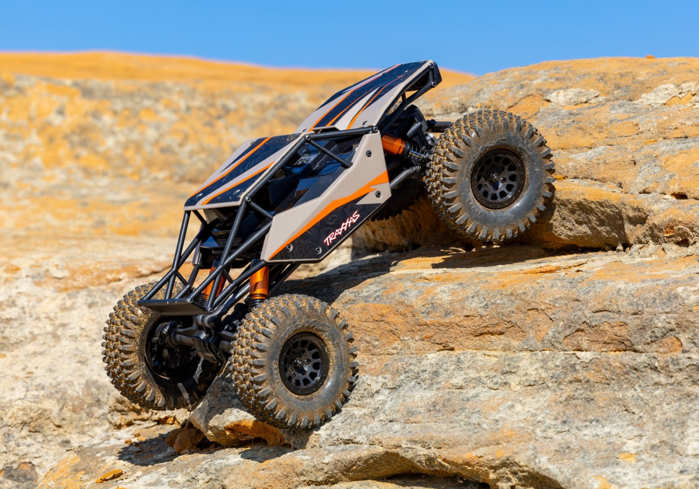 Traxxas TXC-4M 1/18 Extreme Crawler Tan RTR - 3S LiPo/USB Laddare