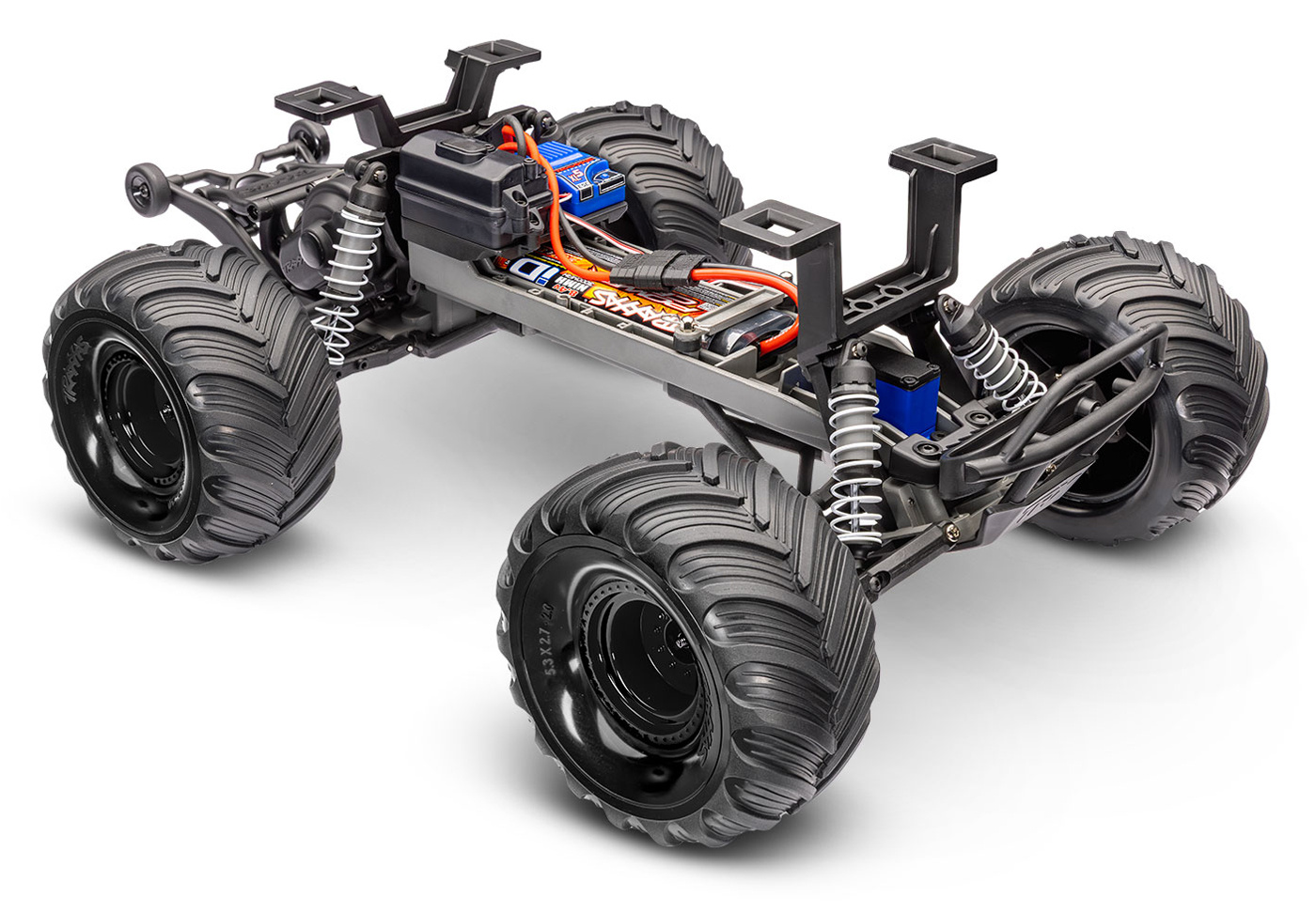 Traxxas Stampede 2WD 1/10 RTR Orange NiMH Batteri & USB-C Laddare