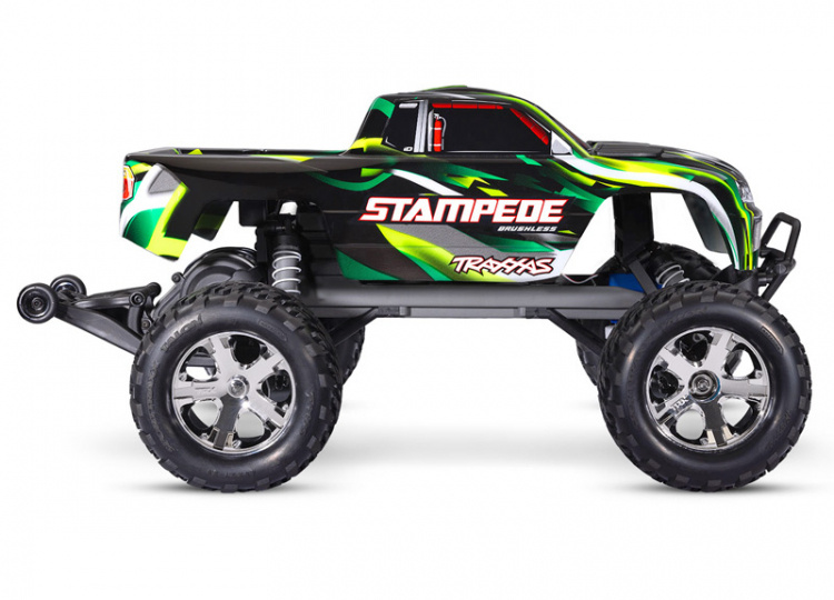 Traxxas Stampede 2WD BL-2s HD 1/10 Grön