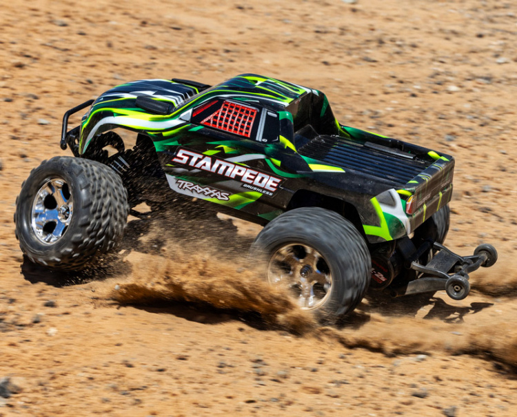 Traxxas Stampede 2WD BL-2s HD 1/10 Grön