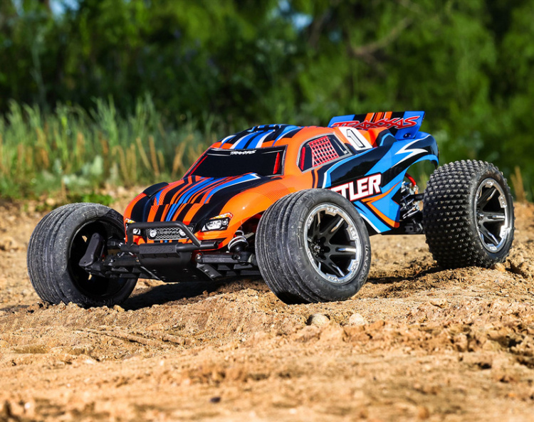 Traxxas Rustler 2WD EHD 1/10 Orange