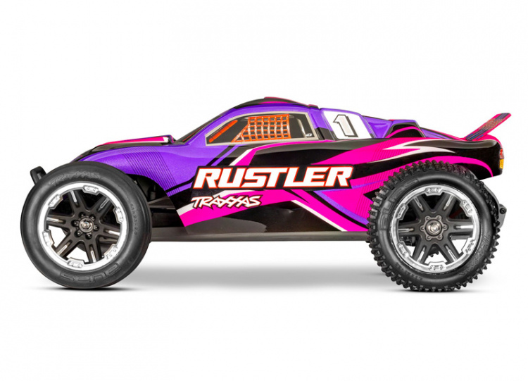Traxxas Rustler 2WD EHD 1/10 Pink 