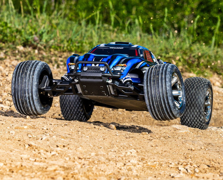 Traxxas Rustler 2WD BL-2s EHD 1/10 Blå
