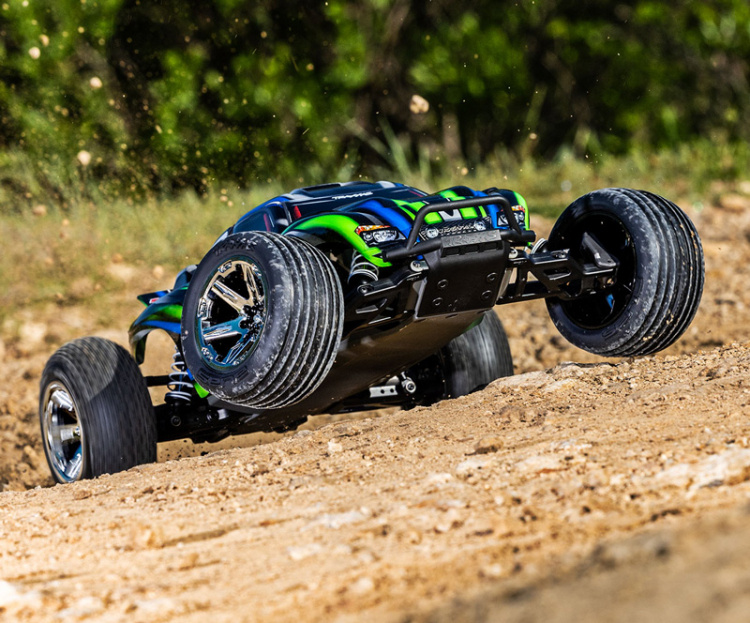 Traxxas Rustler 2WD BL-2s EHD 1/10 Grön