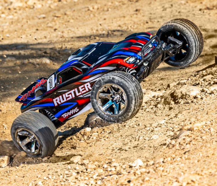 Traxxas Rustler 2WD BL-2s EHD 1/10 Orange
