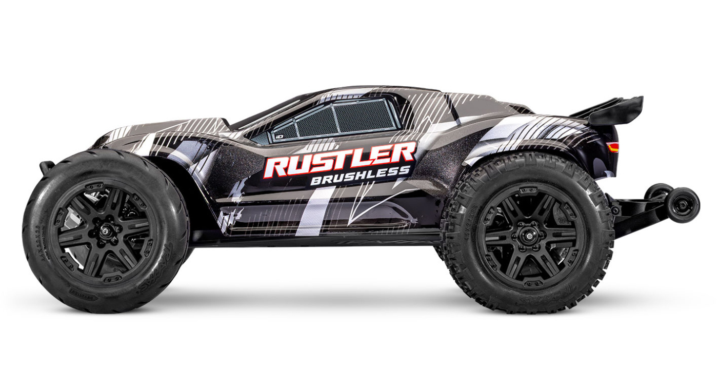 Rustler 2WD 1/10 HD VX3 BL 3S RTR Svart