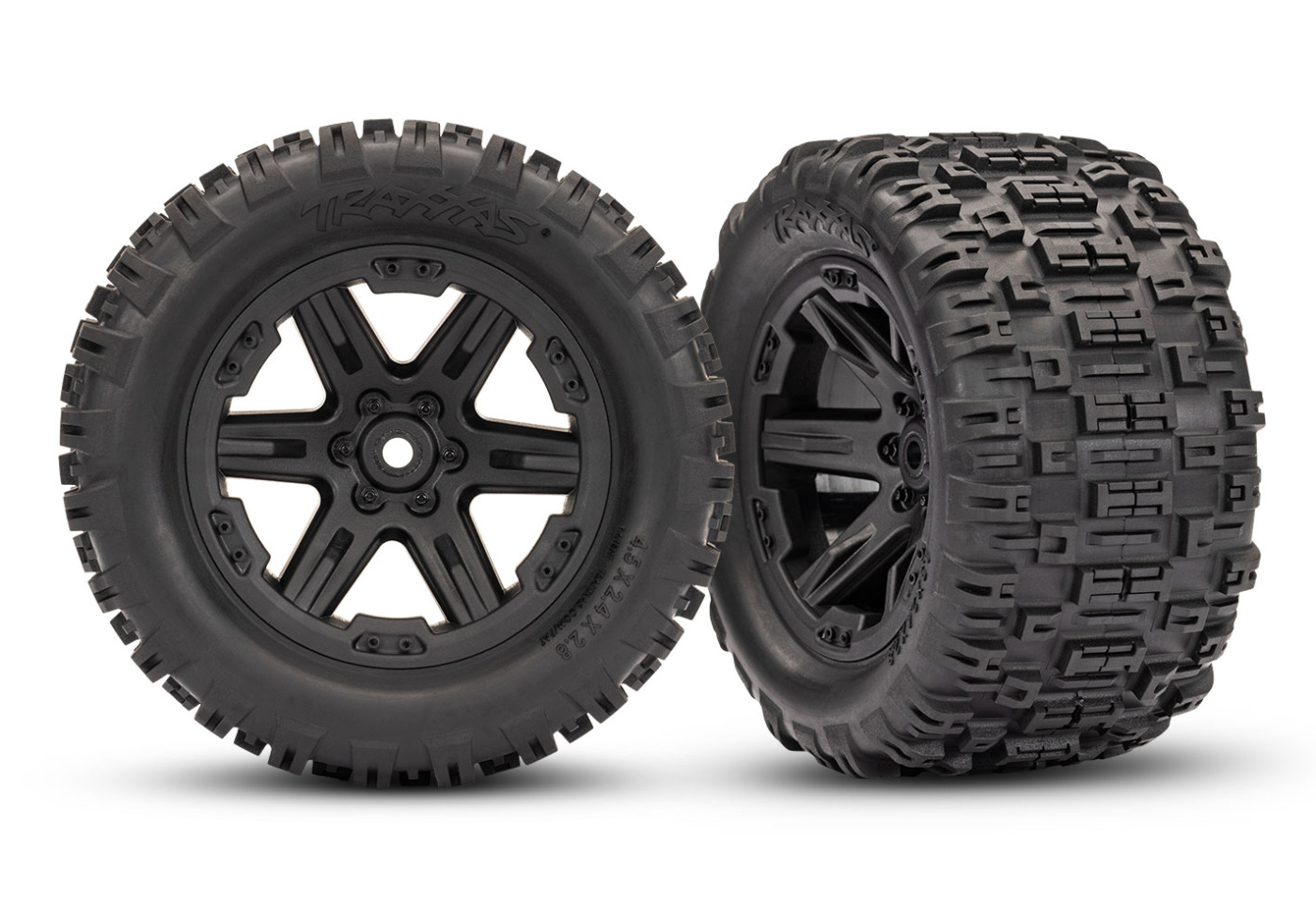 Traxxas Rustler 2WD 1/10 HD VX3 BL 3S RTR Röd