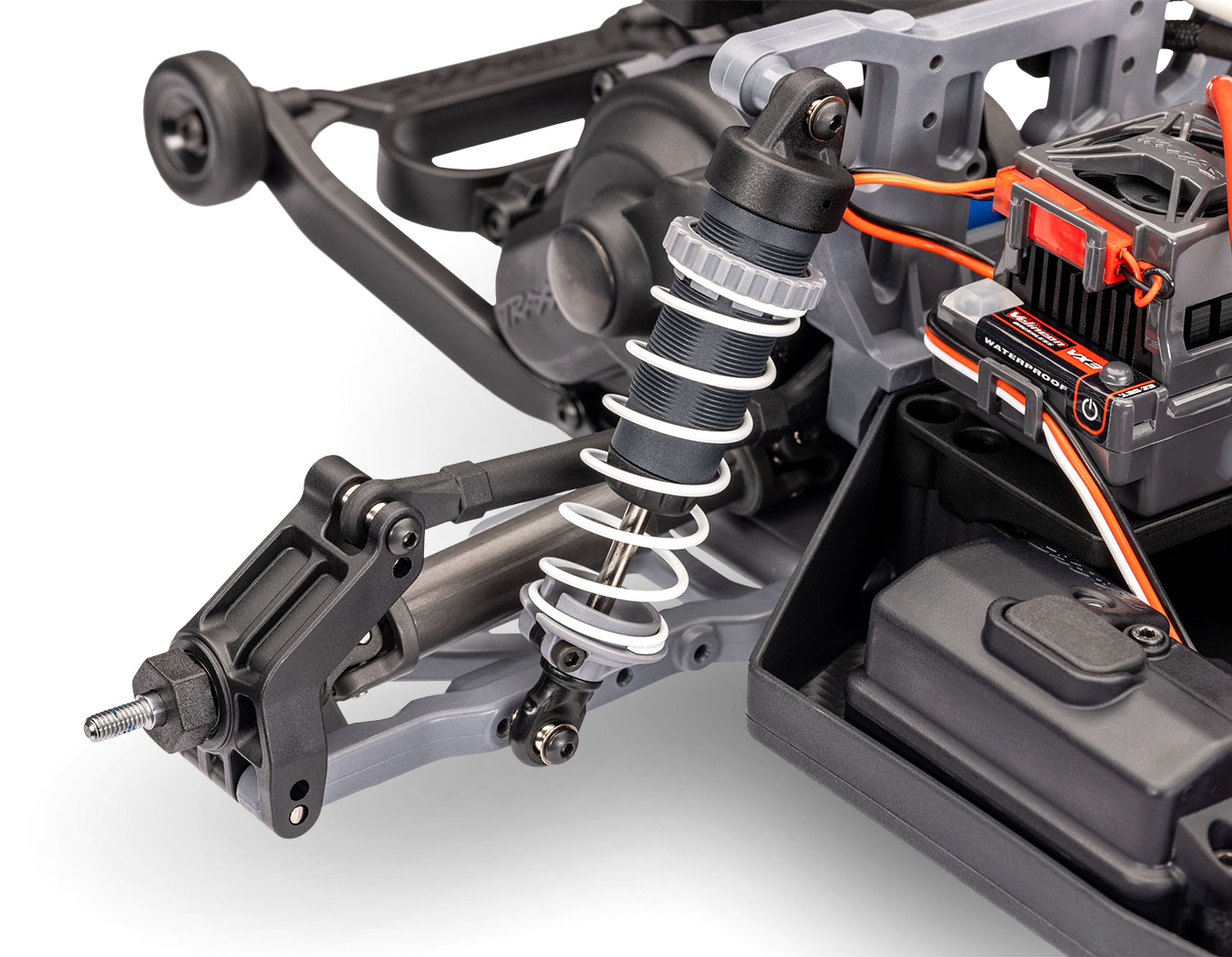 Traxxas Rustler 2WD 1/10 HD VX3 BL 3S RTR Röd