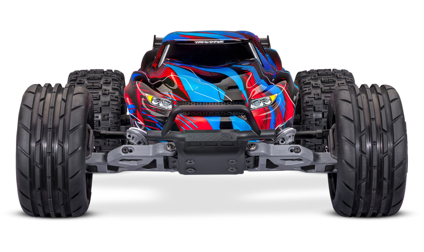 Traxxas Rustler 2WD 1/10 HD VX3 BL 3S RTR Röd