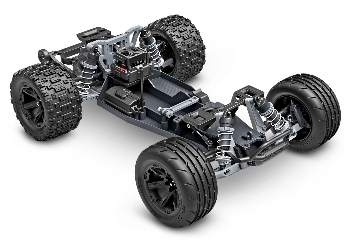 Traxxas Rustler 2WD 1/10 HD VX3 BL 3S RTR Röd