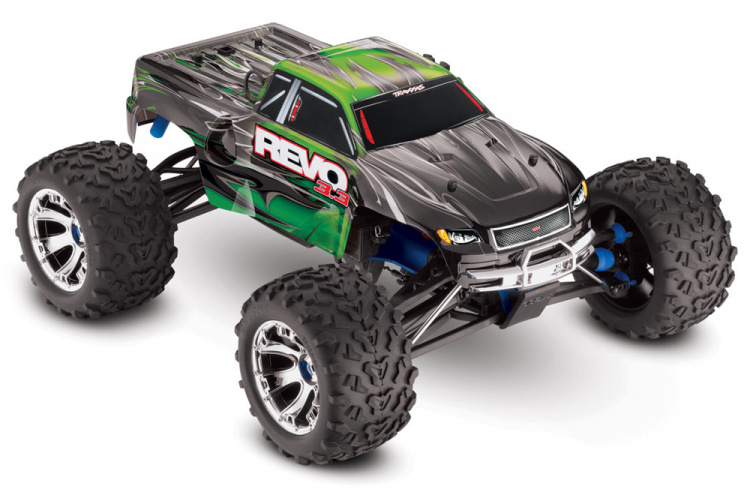 Traxxas REVO 3.3 4WD TQi TSM Telemetry - Grön