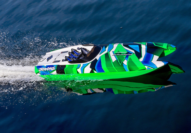 Traxxas DCB M41 Widebody Catamaran Grön