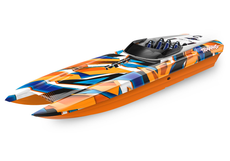 Traxxas DCB M41 Widebody Catamaran Orange