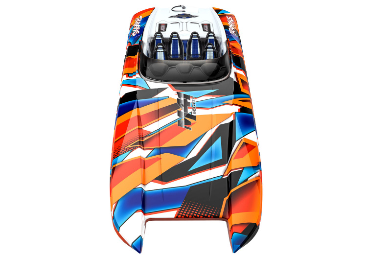 Traxxas DCB M41 Widebody Catamaran Orange