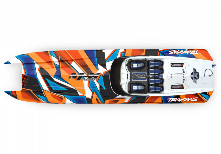Traxxas DCB M41 Widebody Catamaran Orange
