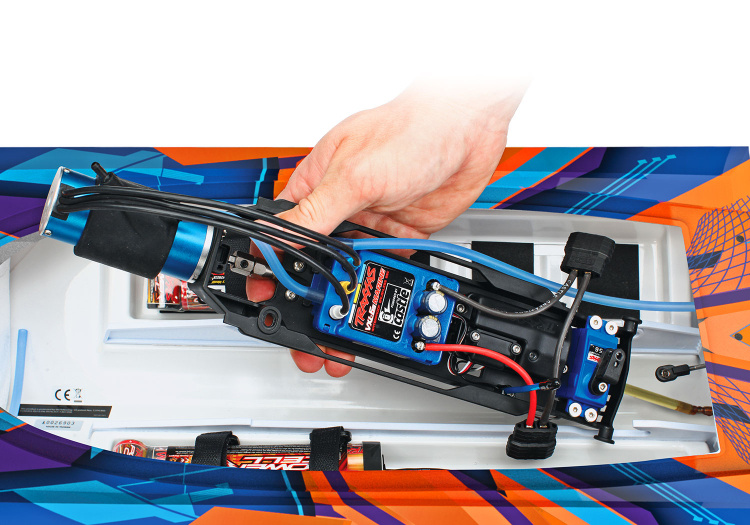 Traxxas DCB M41 Widebody Catamaran Orange